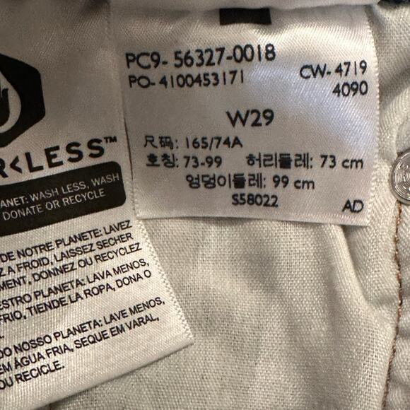 Levi’s 501 Button Fly Premium Denim Cutoff Shorts Size 29 - Picture 7 of 9